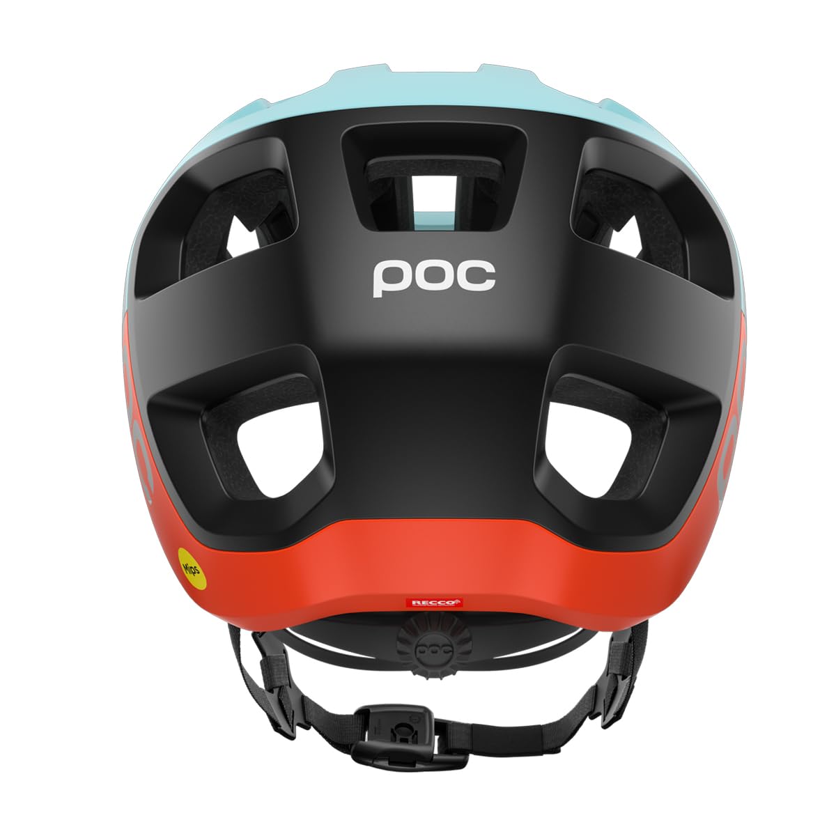 POC Cularis MIPS – Ultraleichter Trail- und XC-MTB-Helm mit MIPS Air Node, Breakaway-Visier, Extended Schutzzonen, Opti­mierter Ventilation, 360° Passform & Fidlock®-Magnetverschluss 4