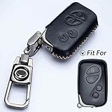 Romeo's Memory Key Fob Cover Case Jacket Keyless Clicker Remote Smart Key Holder Chain Keychain for Lexus GS430 GS300 IS350 IS250