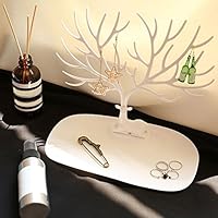 OKOKMALL US--Jewelry deer Tree Stand Display Organizer Necklace Ring Earring Holder Show Rack