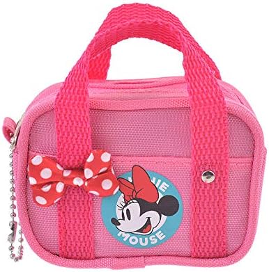 Amazon ディズニーストア 公式 キーホルダー キーチェーン ミニー ぬいぐるみ用スクールバッグ Disney ディズニー キーホルダー チェーン