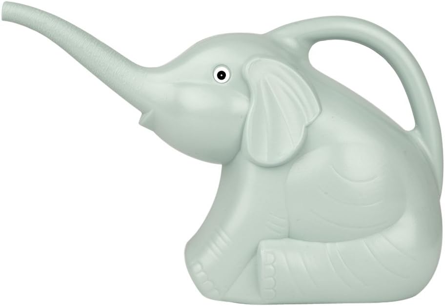 Haofy Watering Can, Cute Elephant Kids Watering Can Plastic(Blue