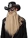 California Costumes 80's Blues Rocker Beard With Moustache primary