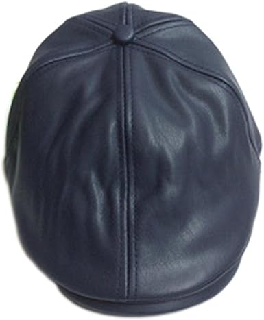 kids leather cap