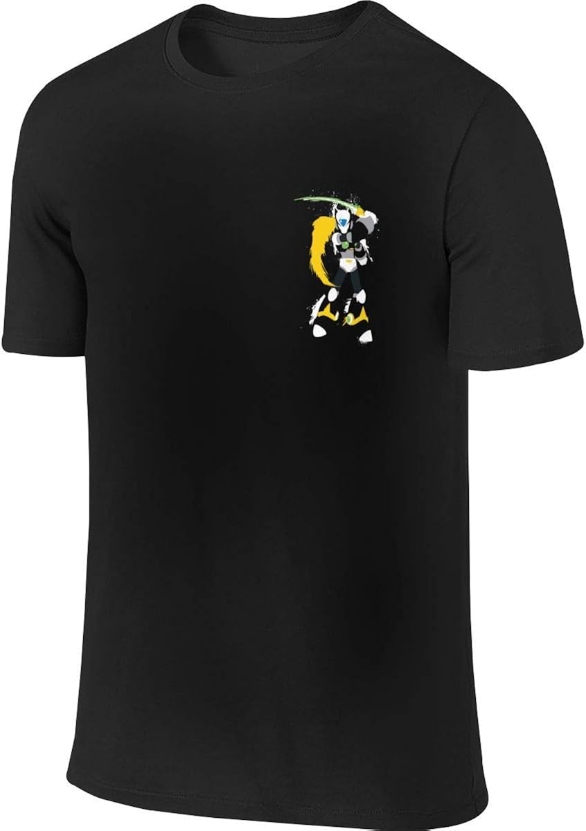 A-ABDNDN Custom Cool Tee Shirt Cartoon Robot-Mega_Man T Shirts for Men's