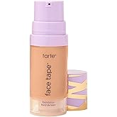 tarte face tape foundation – Full-Coverage 12hr Waterproof Makeup, Hydrating & Smoothing with a Natural Matte Finish for Transfer-Proof Comfortable Long-Wear Foundation, Vegan & Cruelty-Free