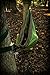 Camco Camping Hammock with Attached Storage Bag - Durable Comfortable Nylon Material, Supports 400 lbs, Perfect for Camping, Hiking, Beaches, Parks, Porches, Patios and Indoors - (Green/Olive) (51240)