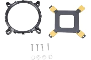 CPU Fan Brackets Holder Radiators Cooling Fan Heatsink Holder Stable Practical Easy Installs for LGA775 115X 1366 Desktop Com