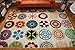 Feraghan/New City Kids Playful Contemporary Modern Circles Area Rug, 2' x 3', White/Yellow/Green/Orange/Light Blue