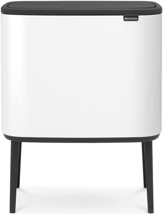 Brabantia Bo Touch Bin 1 x 36 Litre Inner Bucket (White) Waste