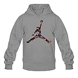 YYShirt Men's Michael Jordan Logo Hoodie Sweatshirt