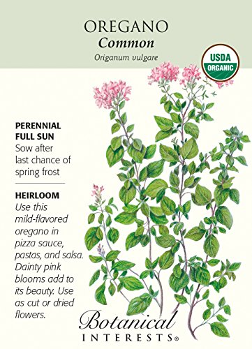 Common Oregano Seeds - 100 mg - Organic by Hirts: Seed; Oregano Common Oregano Seeds - 100 mg - Organic by Hirts: Seed; Oregano