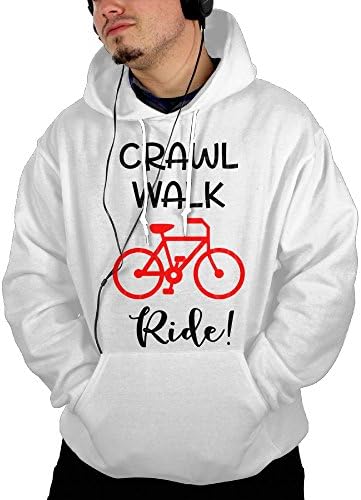 WERDS Crawl Walk Ride Men's Sweatshirt Block Hoodies