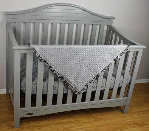 Dear Baby Gear Baby Blankets, Dreamcatcher, Grey Minky - Thumbnail 6