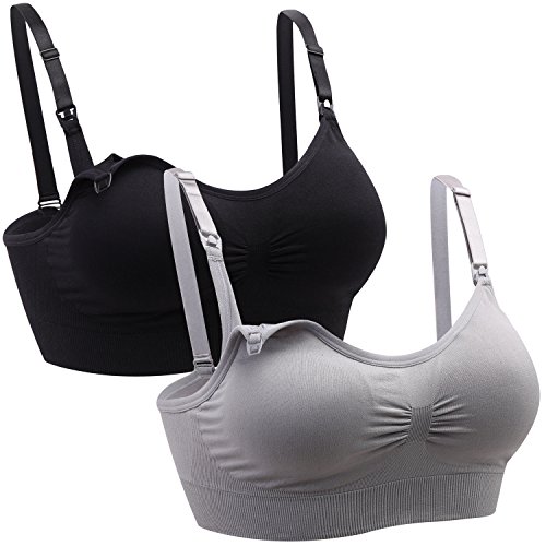Mirity Womens Nursing Bras For Breastfeeding Seamless Wirefree