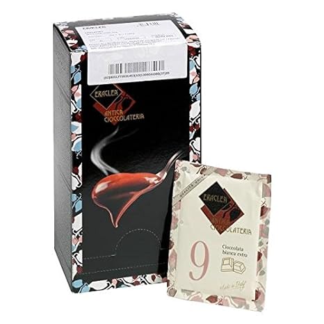 Trinkschokolade Pulver Eraclea Weiß / Nr. 9 - 15 Einzelportionen, 480 g