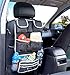 EZOWare Backseat Car Hanging Organizer Multipurpose Travel Pouch Pocket Organizer Back Seat Kicker Protector Perfect For Baby Kids Children Toddlers