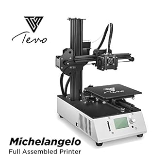 Tevo 2018 Newest Michelangelo 3d Printer Impresora 3d Fully Assembled 3d Printer Kit Full Aluminum Frame Titan Extruder Amazon Com Industrial Scientific