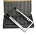 Circle Cool One Black Chrome Stainless Steel License Plate Frame Holder Front Or Rear Bracket Laser Engrave Fit Jaguar with Logo Aluminum Screw Cap