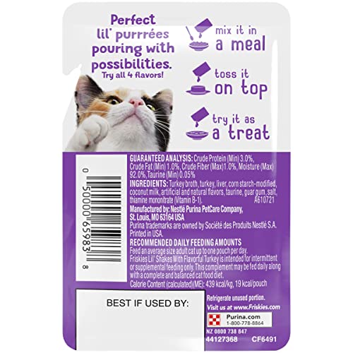 Purina Friskies Wet Cat Food Complement Lil' Shakes Pricepulse