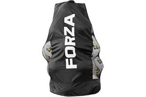FORZA Jumbo Ball Bag – Extra Large 283L Capacity Sports Ball Storage Bag, Weatherproof 600D Polyester, Drawstring Closure & R