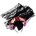 DreamLily Day of the Dead Costume Rose Flower Crown Mexican Headpiece BC40 (Burgundy)