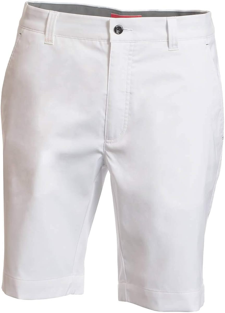 Dwyers & Co Mens Golf Microtech Explorer Shorts White 30" Waist Amazon.co.uk Clothing