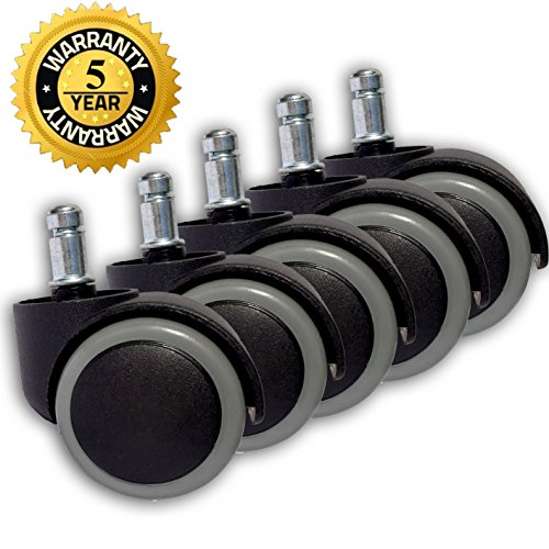 zitriom Premium Office Chair Caster Wheel Universal Standard Size 11mm