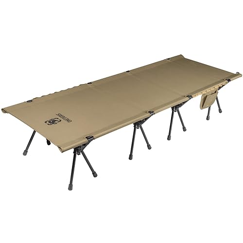 OneTigris Lightweight Camping Cot with Leg Extenders, Strong
