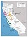 Wine Folly USA: California Wine Map Poster Print, 12