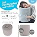 SmartTravel Travel Pillow Inflatable Flight Sleep Pillows, Air Foot Rest for Airplane (2. L Size (for Those More Than 5'7'' Tall))