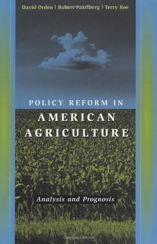 Policy reform in american agriculture: analysis and pro…