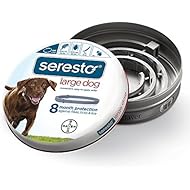 Bayer Seresto Flea and Tick Collar for Large Dog- from 7 weeks onwards or over 18 lb, 8 Month Protection