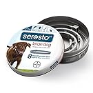 Bayer Seresto Flea and Tick Collar for Large Dog- from 7 weeks onwards or over 18 lb, 8 Month Protection