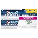 Crest Sensi-Relief Whitening + Scope Minty Fresh Flavor Toothpaste Twin Pack 8.2 oz