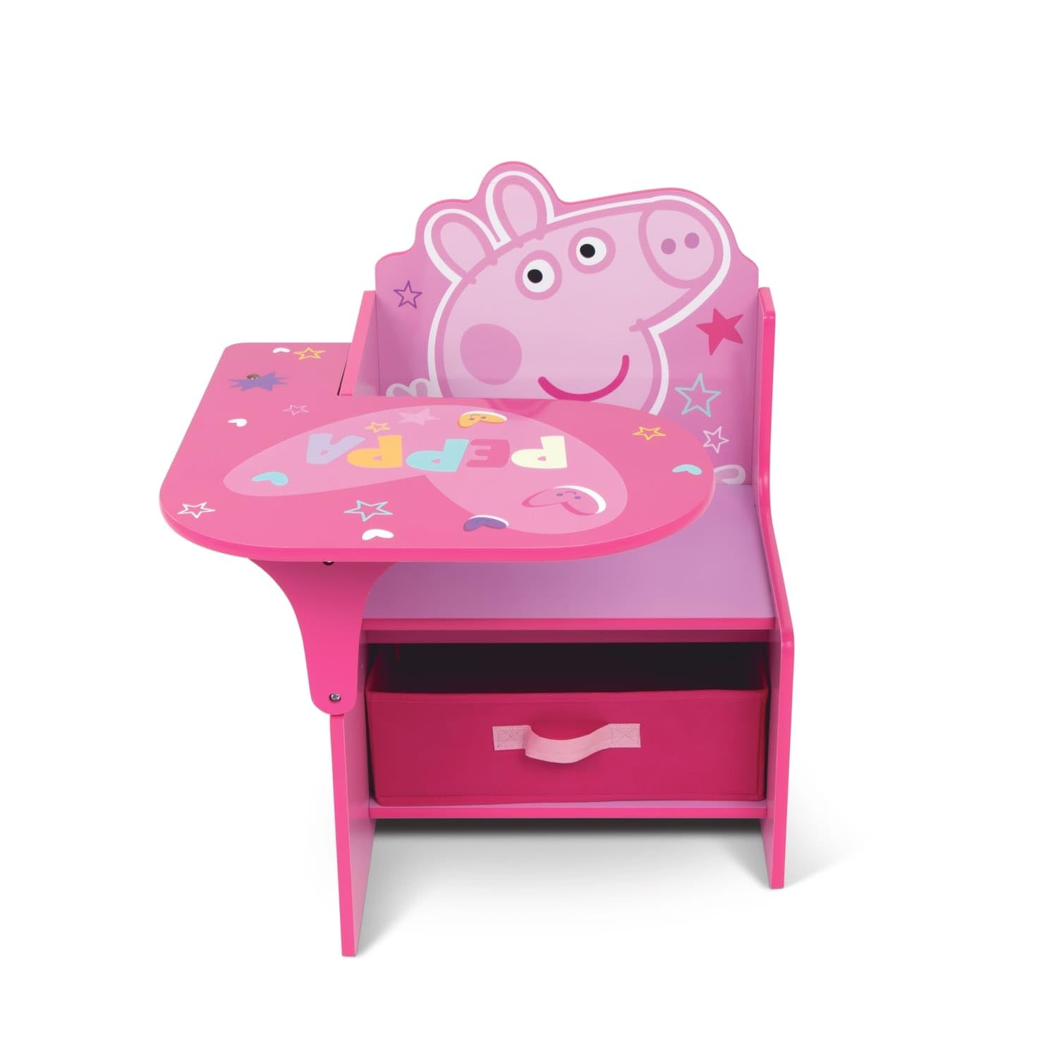Peppa pig Chair Desk with Storage Bin by Nixy Children one Size