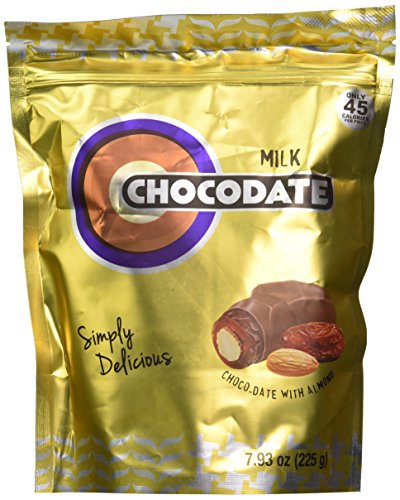 Ziyad chocolate dates, milk, 225 gram