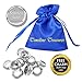 Timeline Treasures Spacer Charms for European Charm Bracelets Stainless Steel
