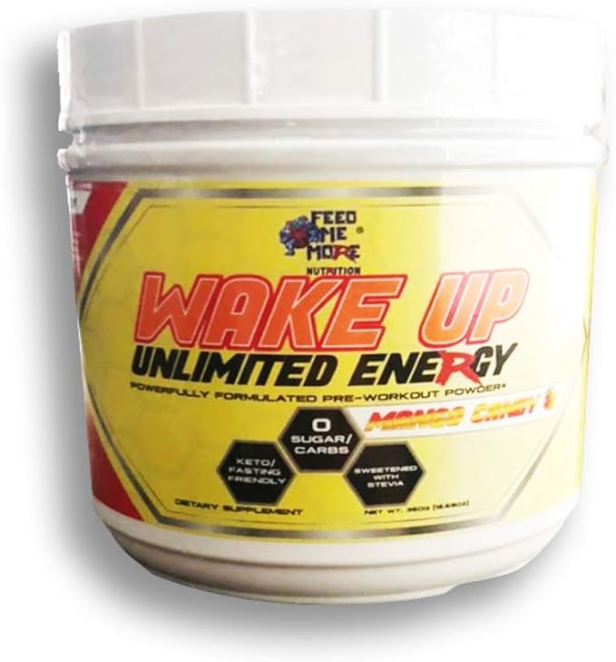 Wake UP Unlimited Energy Stevia 0 Calorie Pre
