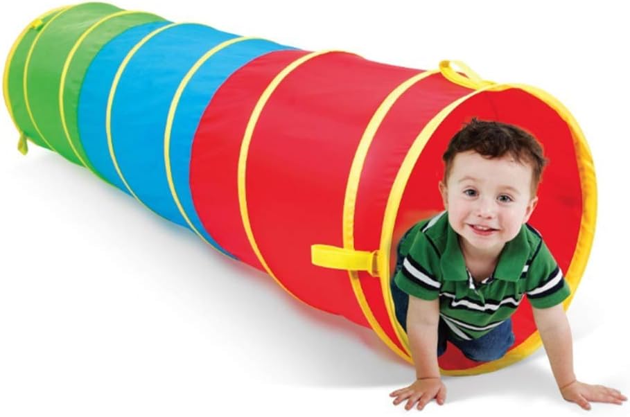 Children's Tent,Sunshine Tunnel ThreeColor Super Long Crawling Tunnel