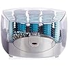 Conair Compact Multi-Size Hot Rollers; Blue