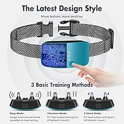 NBJU Bark Collar for Dogs,Rechargeable Anti Barking
