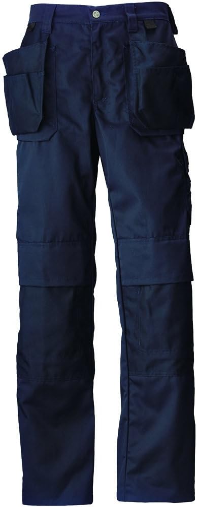Helly Hansen 76438_590-D120 Size D120 "Ashford Construction" Work Pants - Navy Blue