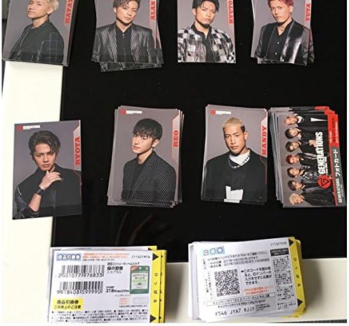 Amazon ローソン Generationsキャンペーン プレミアムイベント 当たり券11枚 応募券68枚 フォトカード全8種 アイドル 芸能人グッズ 通販
