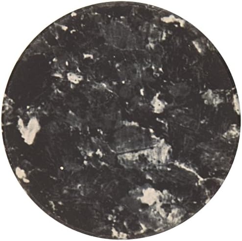 CoasterStone NC16 Absorbent Coasters, 4-1/4-Inch, "Black Marble", Set of 4