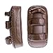 Sanabul Upgraded Battle Forged Kickboxing Muay Thai Pads 2pcs Muay Thai Striking Coaching Gear Martial Arts Training Kick Pads 1 Pair -Brown