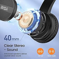 EKSA Headset with Microphone for PC, 3.5mm Wired