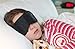 Gentle Dreams Sleep Mask, Ultra Soft Natural Silk Eye Mask, Completely Lightproof, Comfortable Luxury Blindfold, Ear Plugs, Satin Sleeve, Adjustable Strap, Pocket for Hot and Cold Therapy