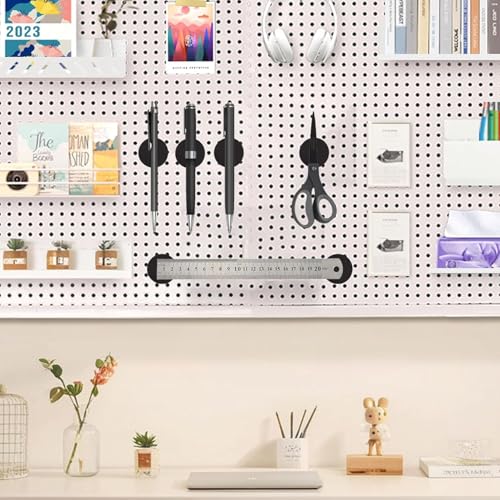 26 Pieces Adhesive Magnets, 30 mm x 1.5 mm Magnetic Plates for Crafts, Adhesive Magnets, Small Magnets for Notes, Photos and Light Objects