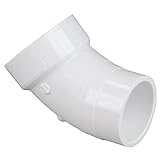 NIBCO U48062 11/2 SPGXH 45 STREET ELBOW PVC