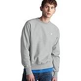 Champion mens Crewneck Sweatshirt, Reverse Weave, Heavyweight Fleece Sweatshirt for Men